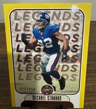 2021 Panini Legacy - Legends Michael Strahan #139 Yellow /150