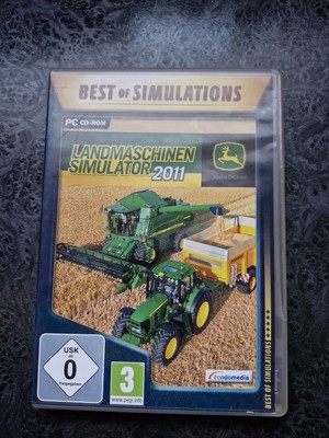 Landmaschinen Simulator 2011 John Deere Maschinen Feld Fuhrpark Landwirtschaft