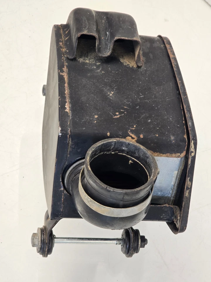 Yamaha AT1 125 1969 Enduro caja de aire filtro carcasa conjunto jaula botas cubiertas Foto 4 de 4