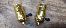 2 Pack UL Listed Lamp Socket Replacement E26 Standard Threaded Light Holder NEW