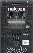 Unicorn Code steel tip tungsten darts 22g