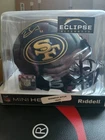 Brandon Aiyuk 49ers Autographed Eclipse Alt. Mini Helmet with Beckett COA