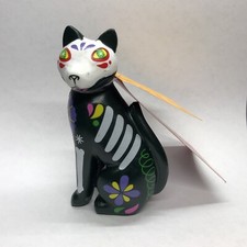 Dia De Muertos Target 4” Calavera Cat Figurine Dia Pacheco 2024