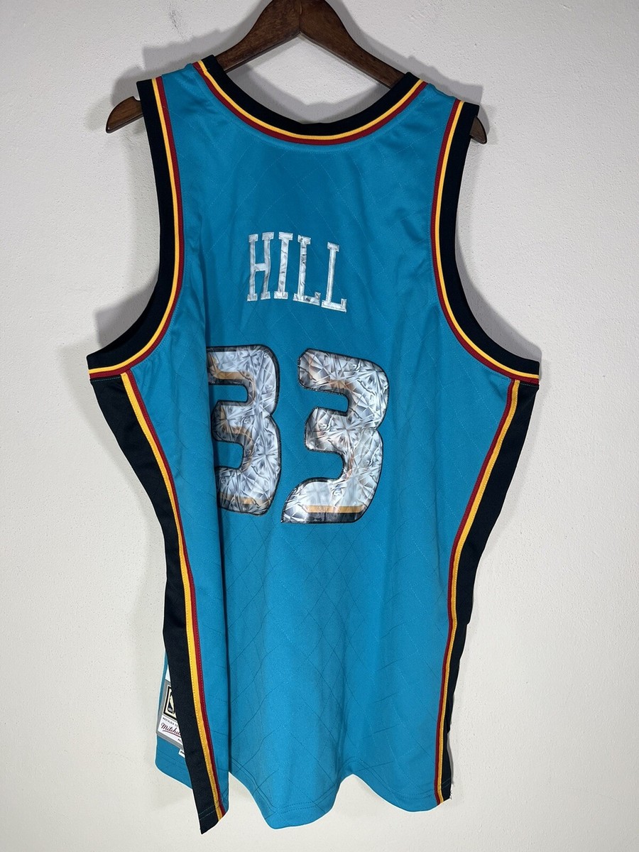 3xl Mitchell & Ness Teal 1998 Detroit Pistons NBA 75th Anniversary