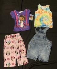 Girls 12-18 Month Lot Of 4 Items Disney Baby Gap  Garanimals Lot 979
