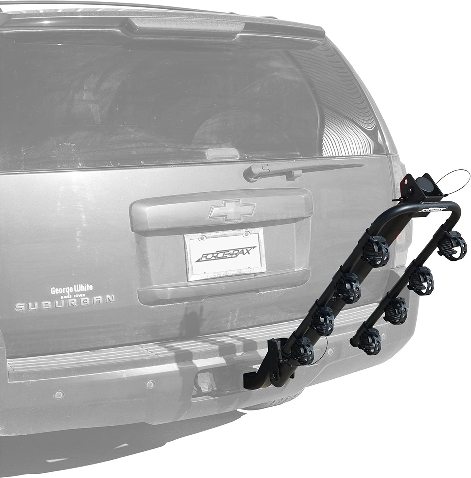 Force Rax Deluxe 4 Bike Hitch Car Rack 698238404006| eBay