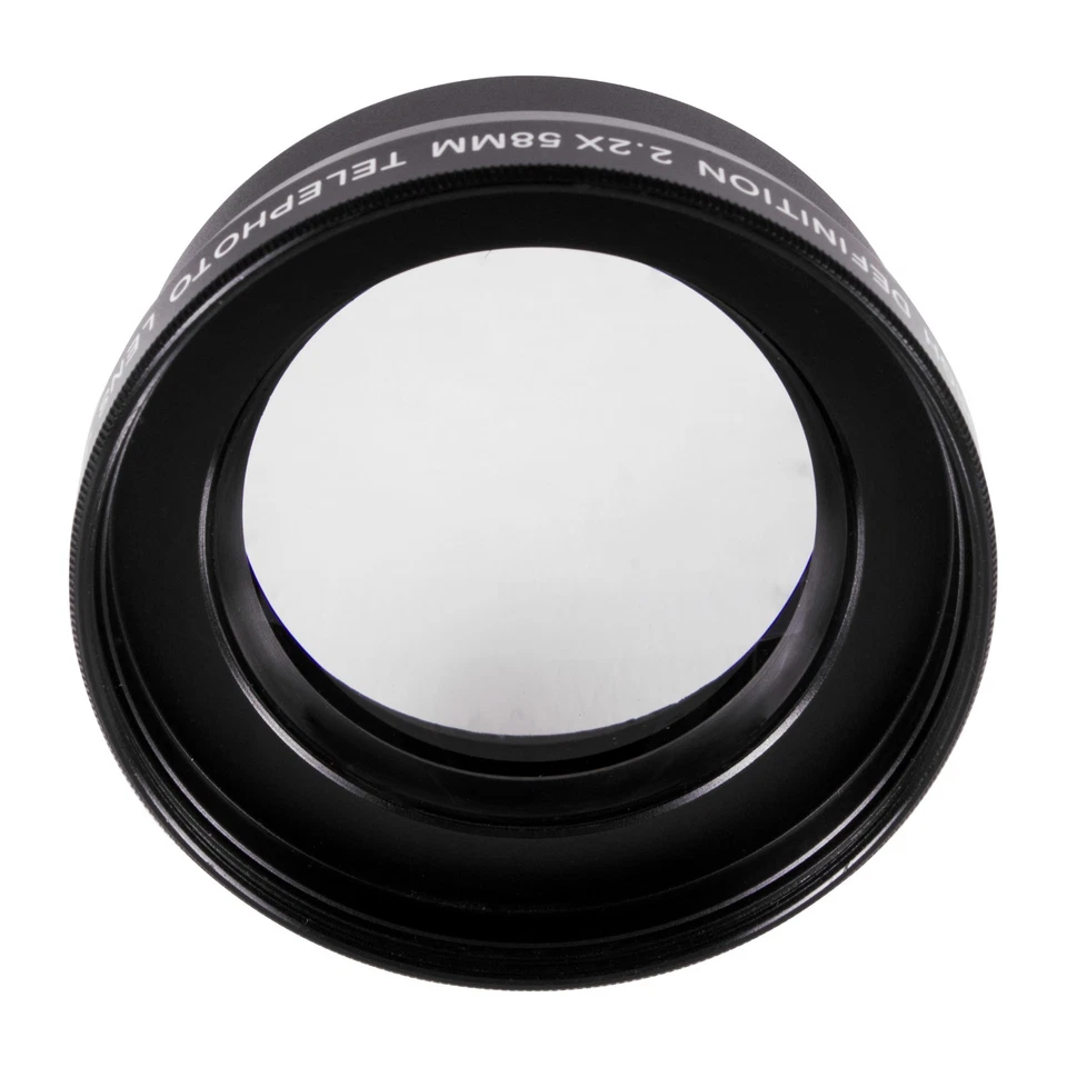 PRO 55MM WIDE ANGLE MACRO LENS +2X HD 55MM ZOOM LENS + FILTERS FOR SONY FDR-AX53 - Image 3 of 4