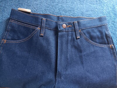 Mens VTG USA 1970s NOS Maverick Dark Blue 3E96 NWT IDEAL Mens VTG USA 1970s NOS Maverick Dark Blue 3E96 NWT IDEAL