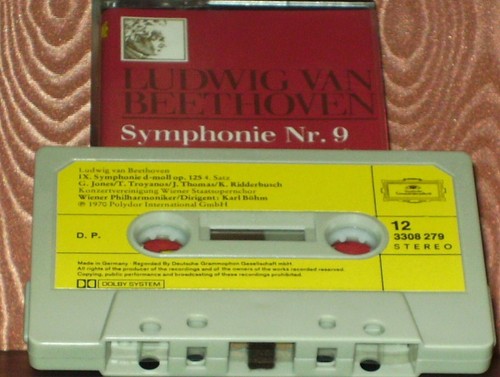 Beethoven Symphony no.8 & 9 Karl Böhm, Wiener Phil 2x CASSETTE ALBUMS DG - Picture 8 of 9