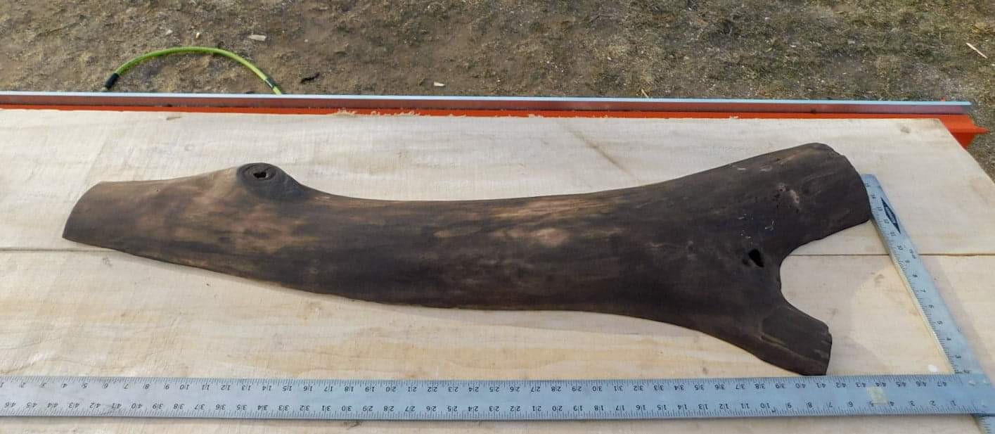 Montana Black Cottonwood Live Edge Rustic Project Ready Shelf Tabletop