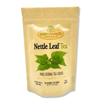 Nettle Leaf Tea by Palm Beach Herbals | 30ct, Caffeine-Free