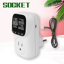 Digital Thermostat Outlet Plug Temperature Co...