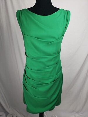 Express Green Layered Bodycon Dress with Full Zip Sz 8 | eBay