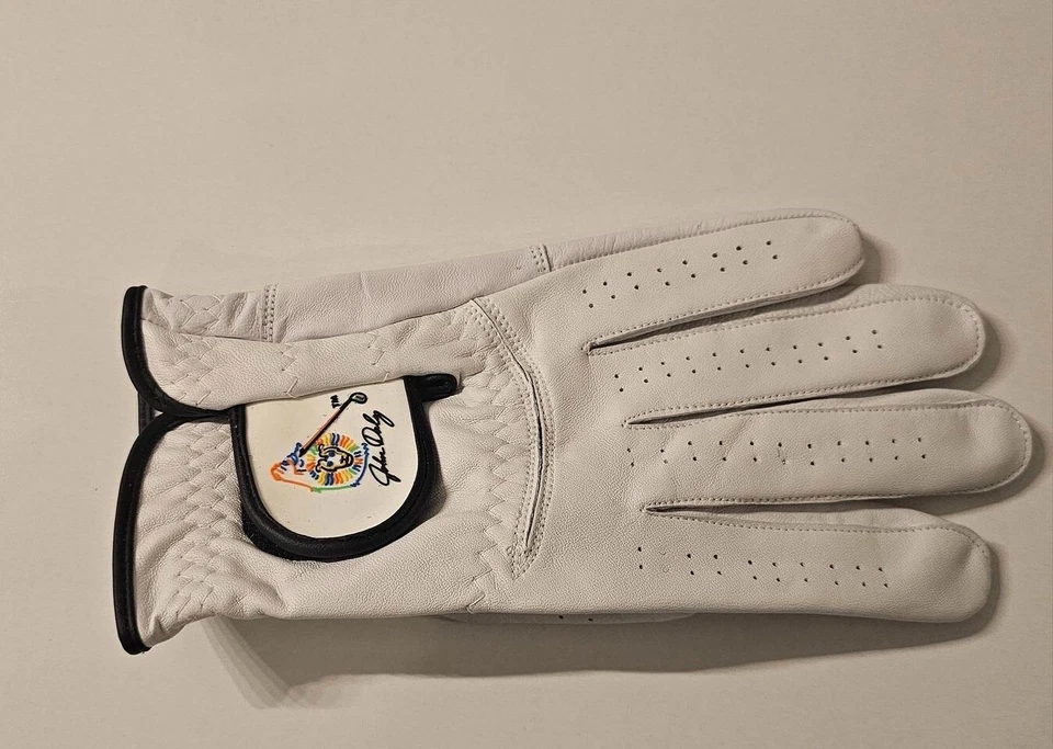 GUANTE DE GOLF JOHN DALY PGA 2X GANADOR IMPORTANTE FIRMADO LOGOTIPO DE LEÓN CERTIFICADO DE AUTENTICIDAD PSA Foto 2 de 3