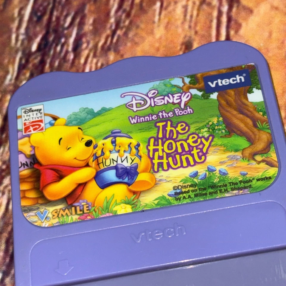 Vtech Vsmile Disney Winnie the Pooh The Honey Hunt Video Game Disney Interactive - Image 2 of 4