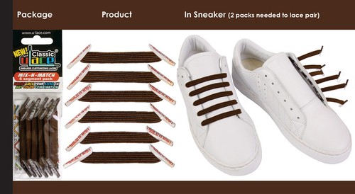 U-Lace Lacci Colorati Per La Personalizzazione Delle Tue Scarpe Sneakers Shoes - Imagen 13 de 19