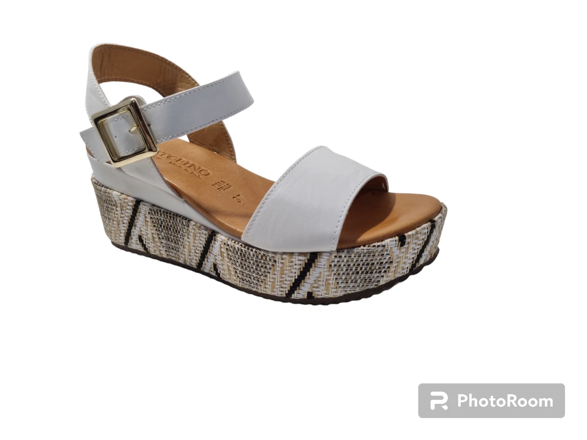 Sandalo con deals zeppa elegante