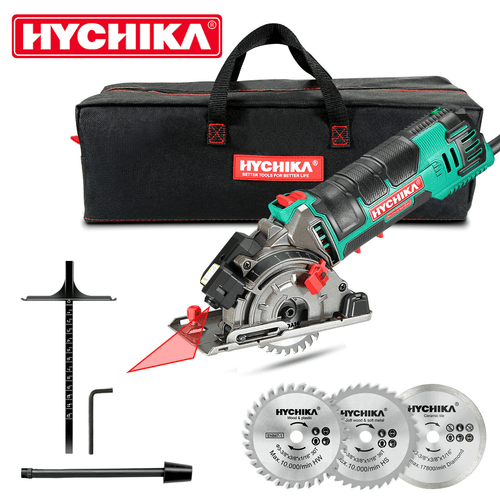 HYCHIKA 500W Electric Mini Circular Saw 