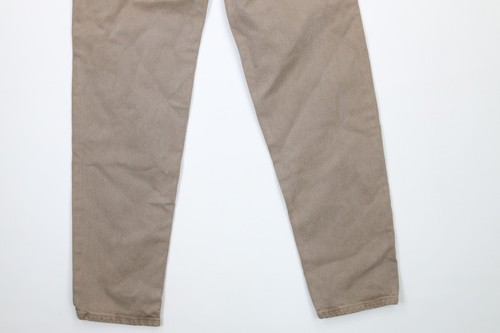 NOS Vtg 90s Calvin Klein Mens 30x34 Overdyed Straight Leg Denim Jeans Gray USA - Picture 11 of 11