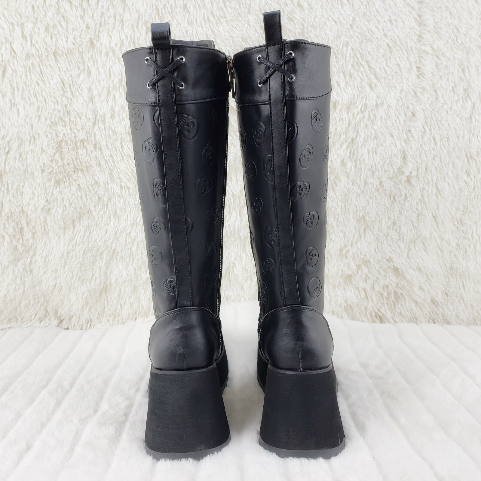 Demonia Scene 107 Black Platform Goth 
