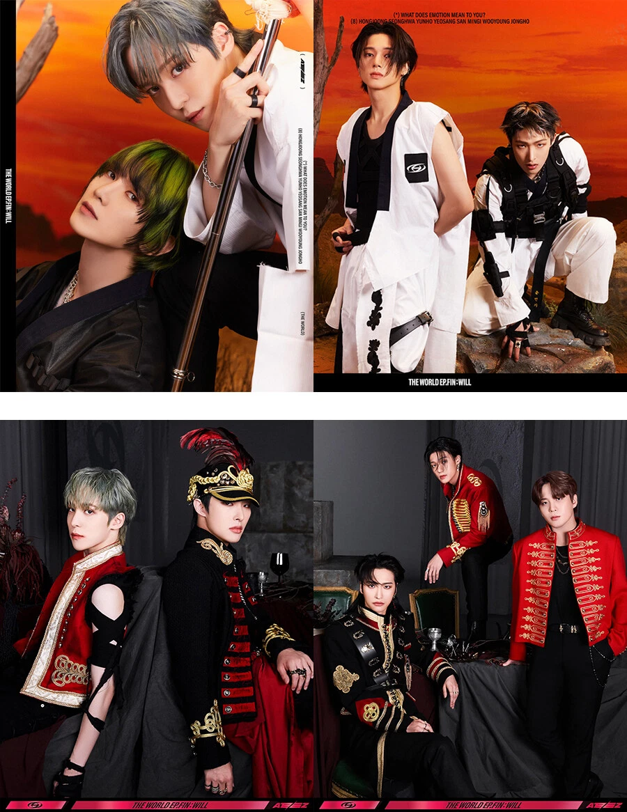 ATEEZ [THE WORLD EP.FIN WILL] 2nd Album DIGIPACK Ver/CD+