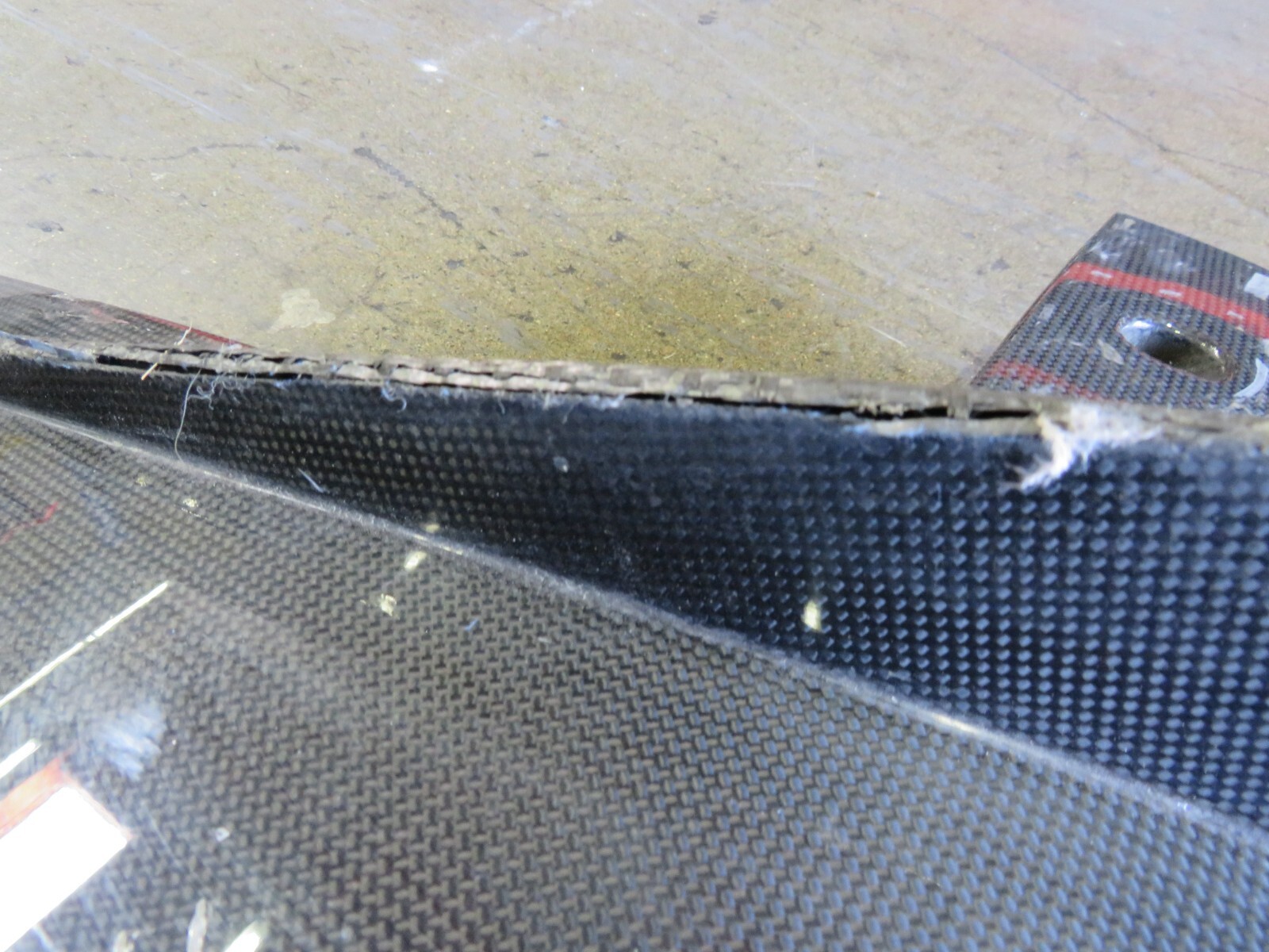 Ferrari 488, Carbon Fiber, Rear Valance, Diffuser, Dmg, Used, P/N 86371600