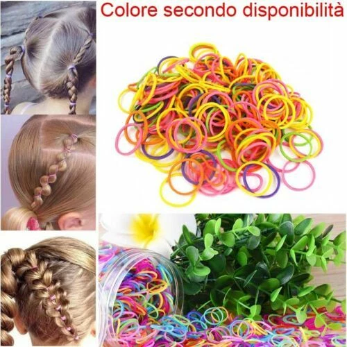 Fasce, fermagli e accessori elastici in tessuto per l'acconciatura dei capelli
