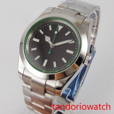 36mm miyota 8215 NH35A PT5000 Automatic Men Watch Sapphire Crystal Oyster Strap