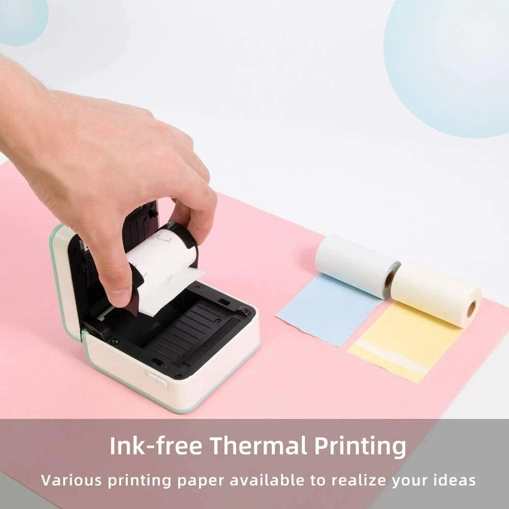 Phomemo Pocket Thermal Photo Printer Bluetooth Wireless M02 PRO Label Maker lot