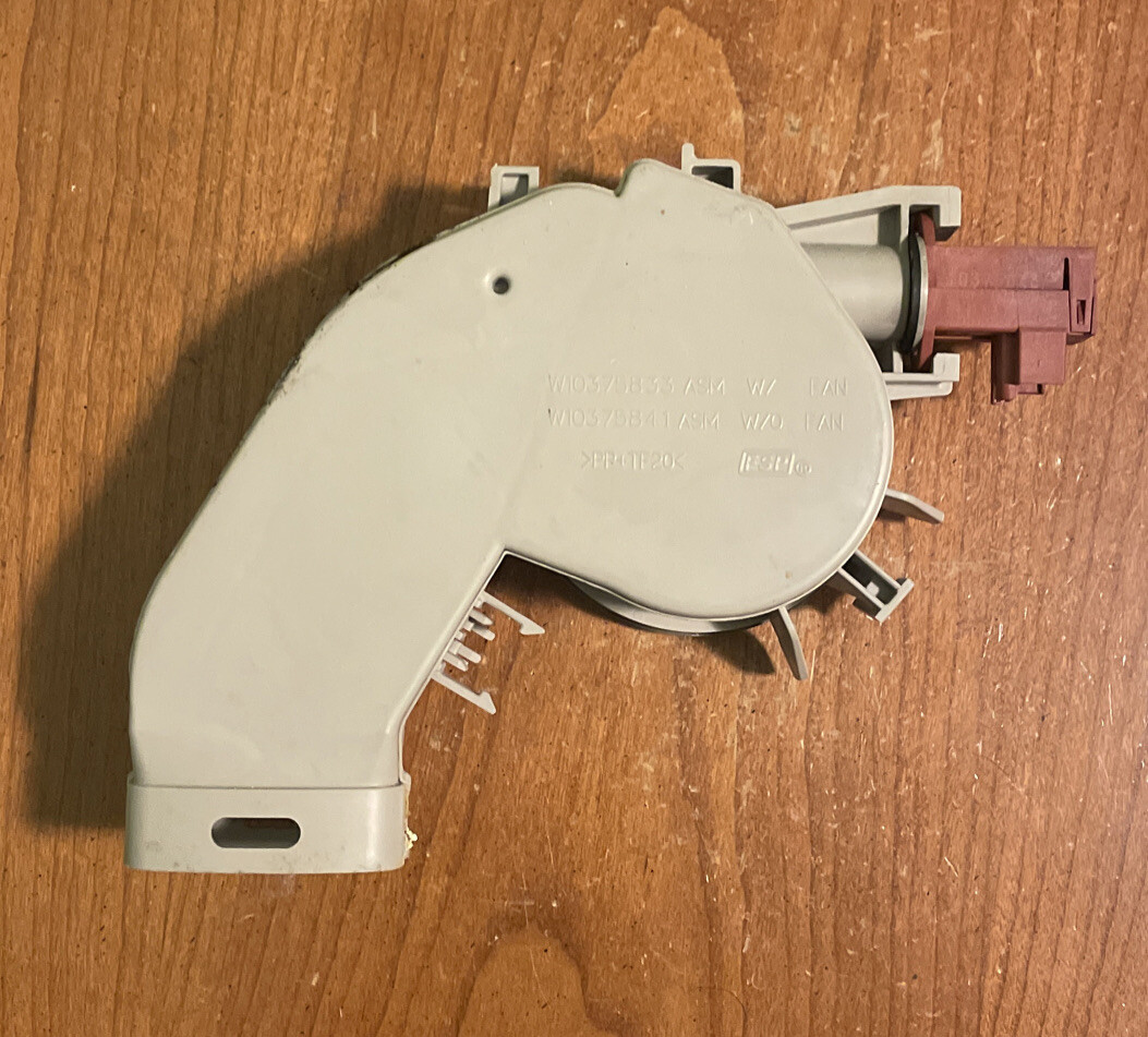 OEM Genuine KitchenAid Dishwasher Door Vent Grille, Part W10195032