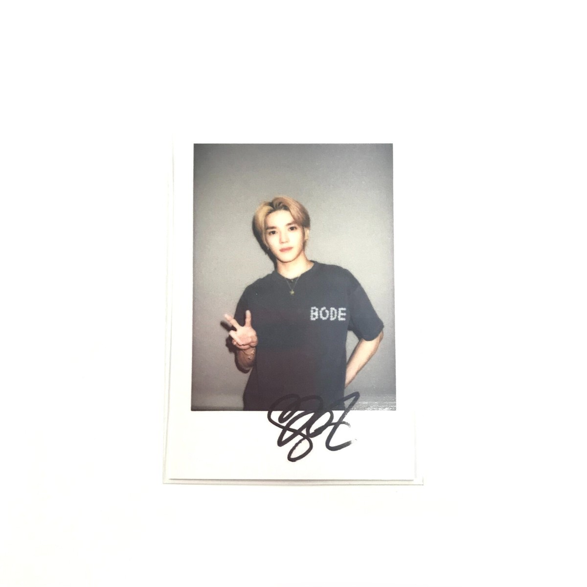 NCT 127] Favorite / 2nd Yizhiyu Fansign Gift Polaroid | eBay