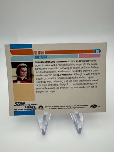 Star Trek The Next Generation Trading Cards Singles Impel 1992 NEW YOU PICK CARD - Picture 42 of 242