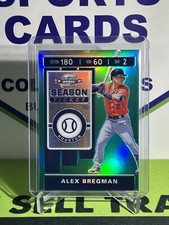 Alex Bergman 2020 Chronicles Contenders Optic Baseball “Green” /50 ASTROS!!!