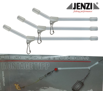 Jenzi Abstandshalter clear / Boom / Feeder Boom 7-10-15cm 3 Stück