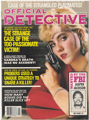 OFFICIAL DETECTIVE Magazine February 1987 - True Crime, includes Voodoo crime