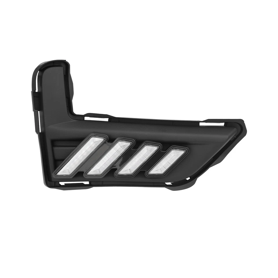 Par de luces antiniebla secuenciales intermitente parachoques LED DRL para Nissan Rogue 2017-2020 Foto 4 de 4