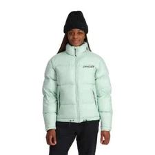 NEW Spyder WINDOM DOWN Jacket WINTERGREEN  SIze M MEDIUM Women's RETAIL $279.99
