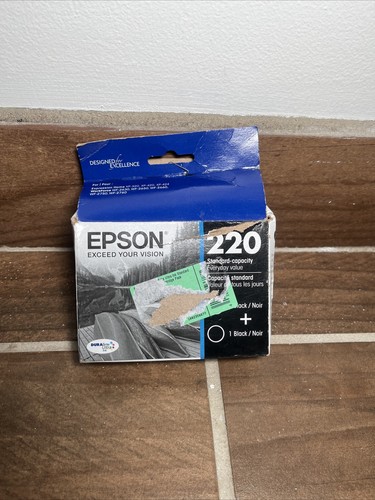 Neu/Open Box - EPSON 220 SCHWARZ 2er-Pack Tinte Standard-Kapazität