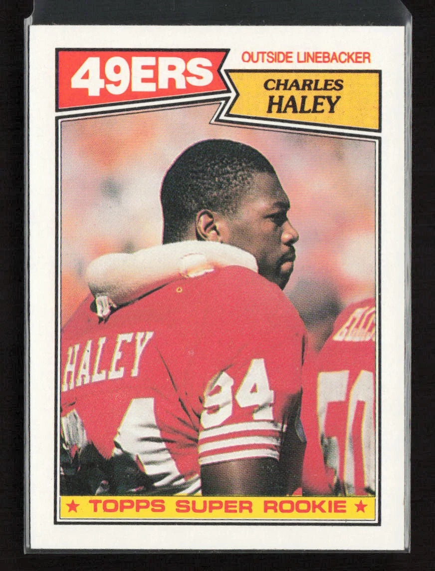 Charles Haley trading card