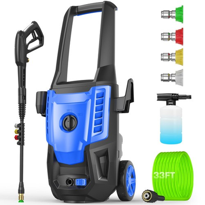 #ad Electric Pressure Washer 5000 PSI 4.0GPM Portable Power Washer with 33FT Hos... $208.63