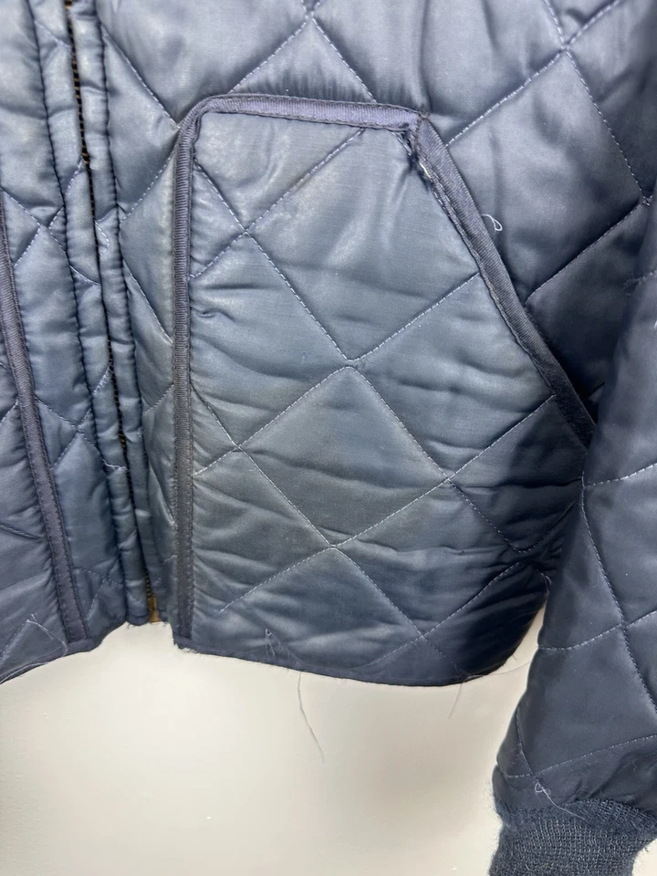 Винтажная куртка-пуховик United States Uniform Company размер 38 синяя Канзас-Сити - Изображение 4 из 4