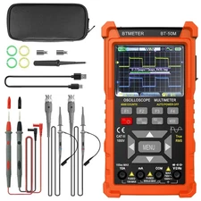 BTMETER Handheld Oscilloscope 50MHz Digital Multimeter 2MHz Signal Generator US
