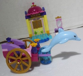 LEGO Juniors Loose Lot 10723 Ariel's Dolphin Carriage W/ Flounder INCOMPLETE SET