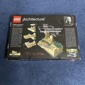 LEGO Architecture 21005 Fallingwater 100% Complete W/Box & Instructions