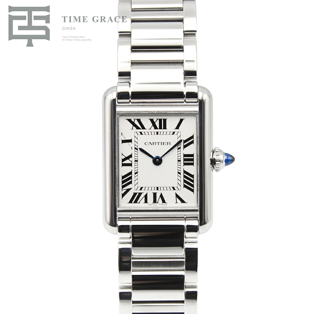 Cartier Tank Must SM WSTA0051 29.5mm Silver Dial Box and Papers Unisex #TGW207