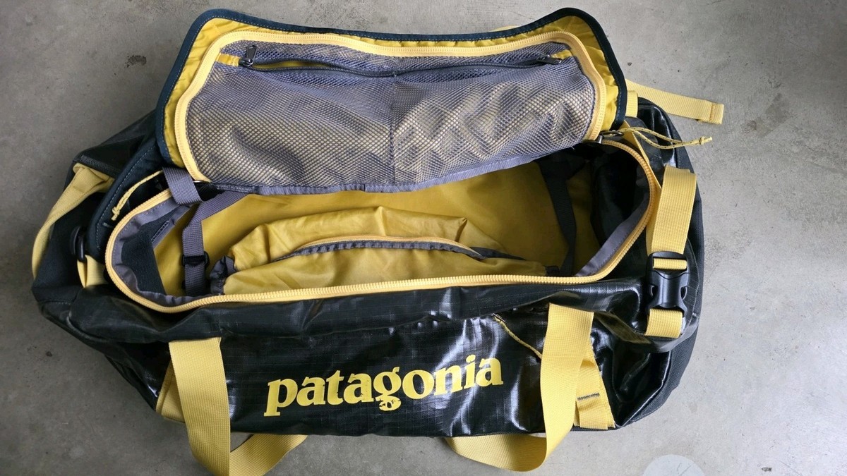 Patagonia Black Hole Duffel | 60L | Carbon Yellow | eBay