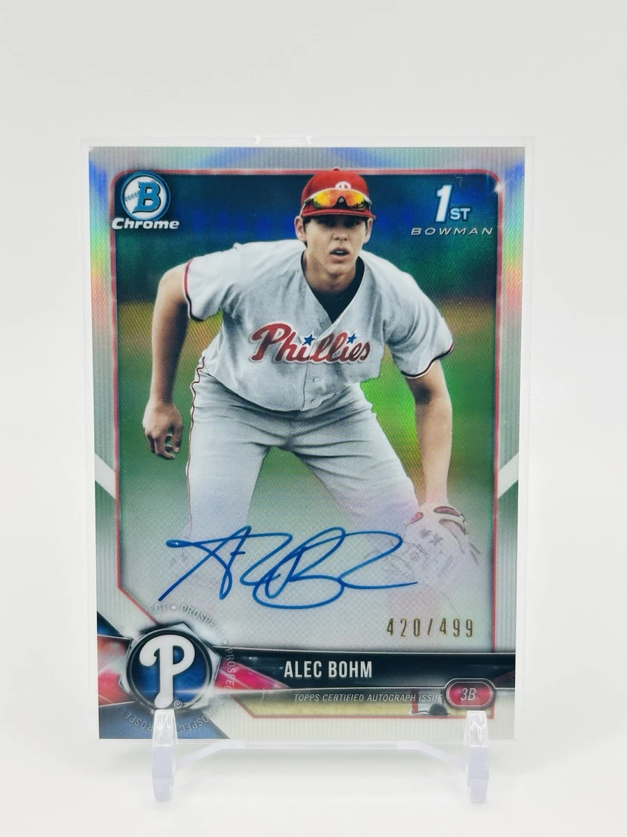 2018 Bowman Draft - Alec Bohm #CDA-AB for sale | eBay