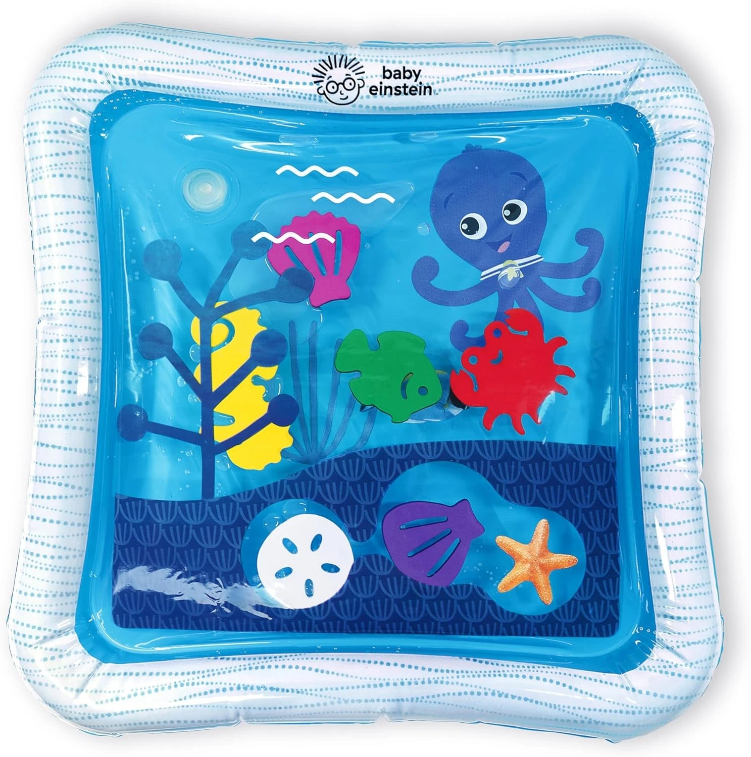Baby Einstein Tummy Time Water Play Mat, Activity Ocean Explorers Mat