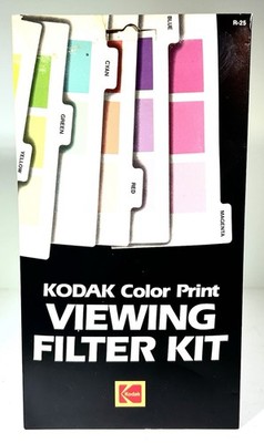 Vintage Kodak Color Print Viewing Filter Kit R-25 • New Sealed | eBay