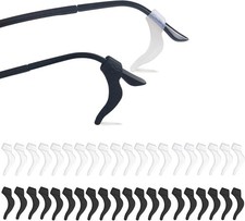 20Pairs Glasses Anti-slip Silicone Ear Clip, Glasses Holder With Storage Box,...